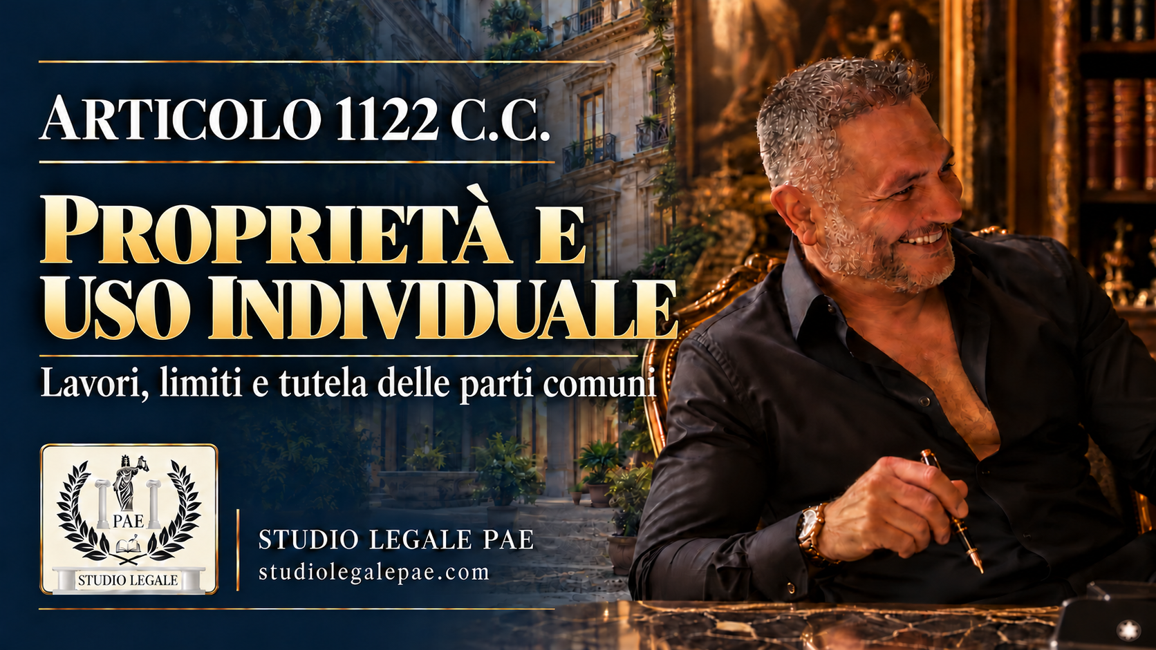 Art 1122 codice civile – Opere su parti di proprietà o uso individuale