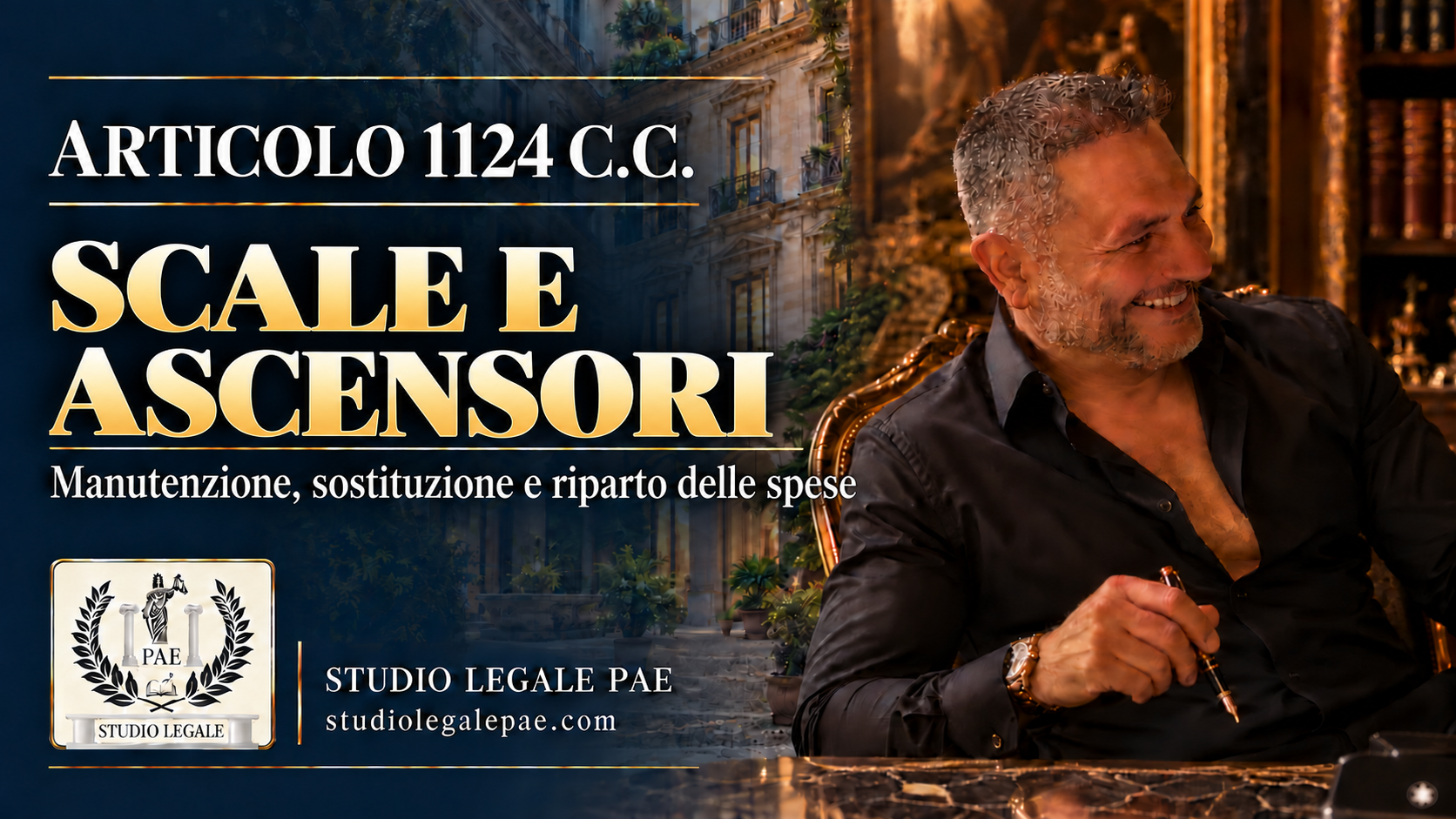 Art 1124 codice civile – Manutenzione e sostituzione delle scale e degli ascensori